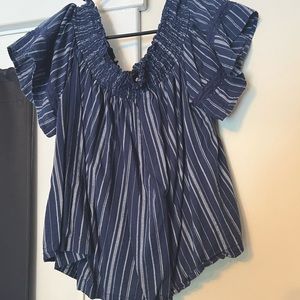 Arizona navy/white size XXL gently used